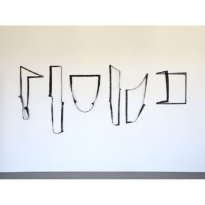Vlies Rahmen, hängend 2 145x280cm